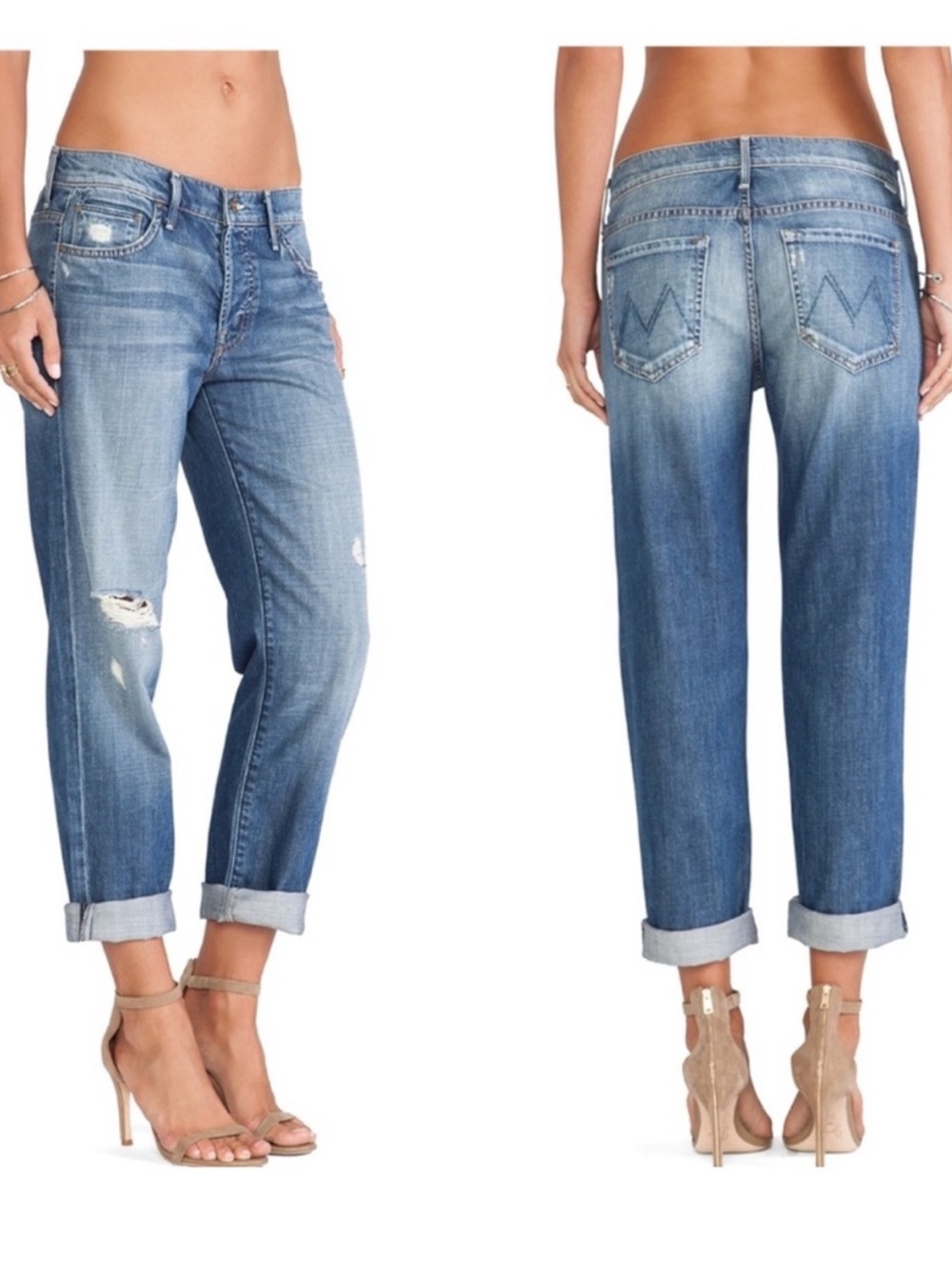 Mother The Loosey Always Look Twice Jeans Sz 28 - Picture 4 of 16